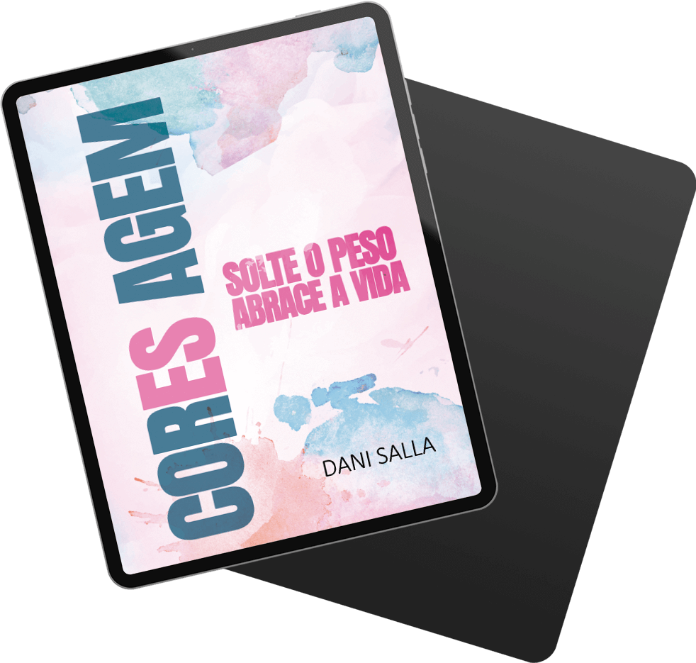 Mockup tablet cor agem dani ebook